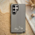 Custom Name Cute Chic Vertical Stripes Galaxy Case